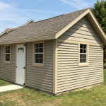 Steeper roof and 12" soffits to match house